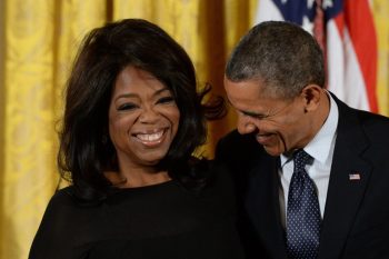 Oprah Winfrey e Obama