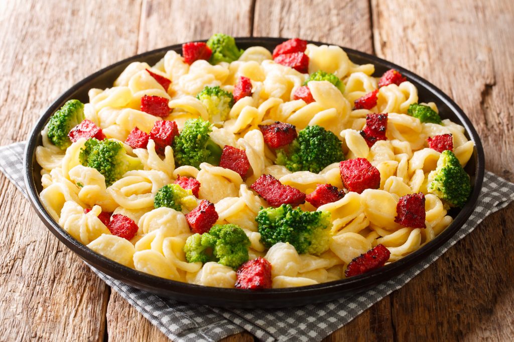 Orecchiette orecchiette broccoli e salsiccia